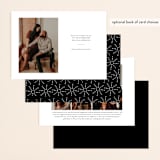 "Vivian" - Save the Dates in Diamond by Jen Banks - Back of Card Options
