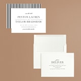 "Classic" - Save the Dates in Tuxedo by Lauren Chism - Assembled