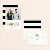 "Hitched in Texas" - Save the Dates in Golden by Erica Krystek - Assembled