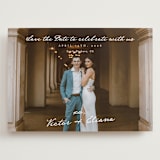 "Celebration XO" - Save the Dates in Ivory by Alethea and Ruth - Front