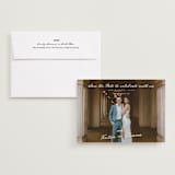 "Celebration XO" - Save the Dates in Ivory by Alethea and Ruth - Save the Date with Envelope