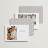 "Deco" - Save the Dates in Moonstone by Chryssi Tsoupanarias - Back of Card Options