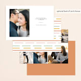 "Love is..." - Save the Dates in Sorbet by Hudson meet Rose - Back of Card Options