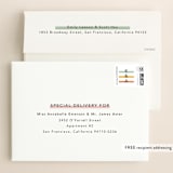 "Love is..." - Save the Dates in Sorbet by Hudson meet Rose - FREE Recipient Addressing