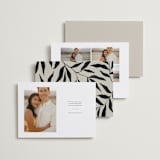 "Glacier" - Save the Dates in Ink by Wildfield Paper Co - Back of Card Options