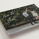 "Enamored" - Save the Dates in Pearl by Pixel and Hank - Detail