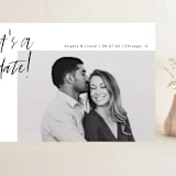 "A Date" - Save the Dates in Ink by lulu and isabelle - Front