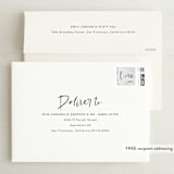 "A Date" - Save the Dates in Ink by lulu and isabelle - FREE Recipient Addressing