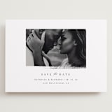 "minimalistic paint stroke" - Save the Dates in Porcelain by Sumak Studio - Front