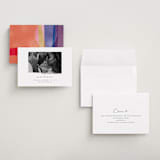 "minimalistic paint stroke" - Save the Dates in Porcelain by Sumak Studio - Assembled