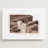 "Painterly Glow" - Save the Dates in Blush by Creo Study - Front