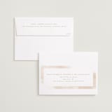 "Painterly Glow" - Save the Dates in Blush by Creo Study - FREE Recipient Addressing