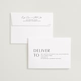 "Sideline" - Save the Dates in Pure by Lauren Chism - FREE Recipient Addressing