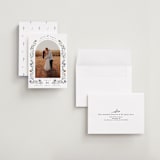 "Floral Arch" - Save the Dates in Rust by Hannah Williams - Assembled