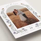 "Floral Arch" - Save the Dates in Rust by Hannah Williams - Detail