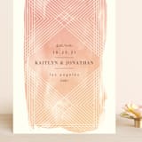 "Masked Wash" - Save the Dates in Passion Fruit by Rebecca Bowen - Front