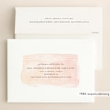 "Masked Wash" - Save the Dates in Passion Fruit by Rebecca Bowen - FREE Recipient Addressing