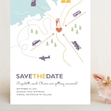 "Destination" - Save the Dates in Lilac Haze by leslie hamer - Front