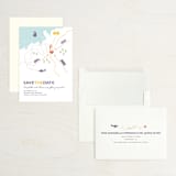 "Destination" - Save the Dates in Lilac Haze by leslie hamer - Assembled