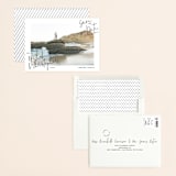 "hand-written" - Save the Dates in Ebony by Lindsay Stetson Thompson - Assembled
