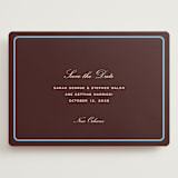 "Aperitif" - Save the Dates in Fig by Megan Davis - Front