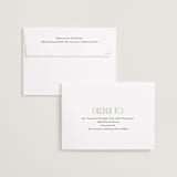 "Quad" - Save the Dates in Jade by Morgan Kendall - FREE Recipient Addressing