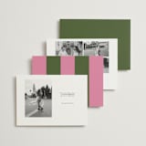 "Kiawah" - Save the Dates in Moss by Megan Davis - Back of Card Options