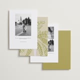 "Heated" - Save the Dates in Mellow by Inkblot Design - Back of Card Options