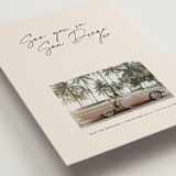 "Heated" - Save the Dates in Mellow by Inkblot Design - Detail