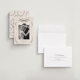"Bow" - Save the Dates in Tuxedo by Corinne Malesic - Assembled