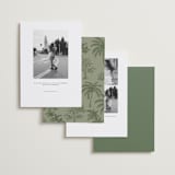 "Tropicale" - Save the Dates in Jungle by Jenna Holcomb - Back of Card Options