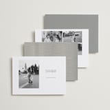 "Lovers" - Save the Dates in Ivory by Stephanie Heinrich Godbout - Back of Card Options