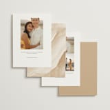 "Heartfelt" - Save the Dates in Canvas by Stacey Meacham - Back of Card Options