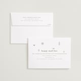 "Original Plan" - Save the Dates in Nude by Hudson meet Rose - FREE Recipient Addressing