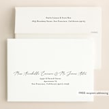 "Modern day names" - Save the Dates in Onyx by Heather Francisco - FREE Recipient Addressing