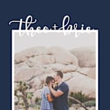 "Favorite Photo" - Save the Dates in Denim by Jody Wody - Detail