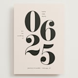 "It's a Date" - Save the Dates in Tuxedo by That Girl Press - Front