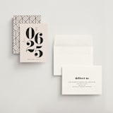 "It's a Date" - Save the Dates in Tuxedo by That Girl Press - Assembled
