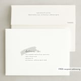 "Photo Spread" - Save the Dates in Mist by Olivia Goree - FREE Recipient Addressing