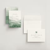 "Over the mountains" - Save the Dates in Fern by Helen Halik - Assembled