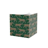"Custom Leopards Green Sticky Note Cube" - Sticky Notes in green by Clairebella