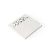 "Another Genius Idea Sticky Notepad Bone/Black - 4x4"" - Sticky Notes in multicolorassorted-colors by X Femme d Affaires
