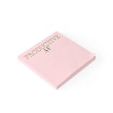 "Productive AF Sticky Notepad Peach/Green - 4x4"" - Sticky Notes in multicolorassorted-colors by X Femme d Affaires