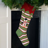 "Penguin Stocking" - Stockings in multicolor by Melange Collection
