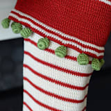 "Thin Stripe Stocking" - Stockings in natural by Melange Collection
