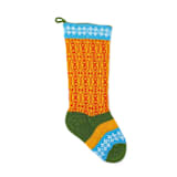 "Colorful Stocking, Yellow" - Stockings in green by Melange Collection