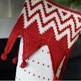 "Elf Cuff Stocking" - Stockings in natural by Melange Collection