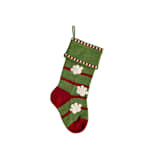 "Paw Print Stocking - Green" - Stockings in green by Melange Collection