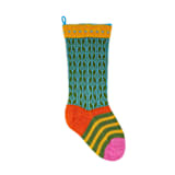 "Colorful Stocking, Green" - Stockings in green by Melange Collection