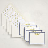 "Limoncello (set of 10)" - Stationery Set in Zest by Tina Faselli